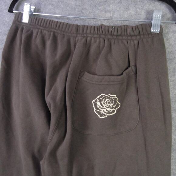 YoungLA Joggers Pants Mens Small Brown Young Ambitious Club Graphic Sweatpants - Picture 7 of 7